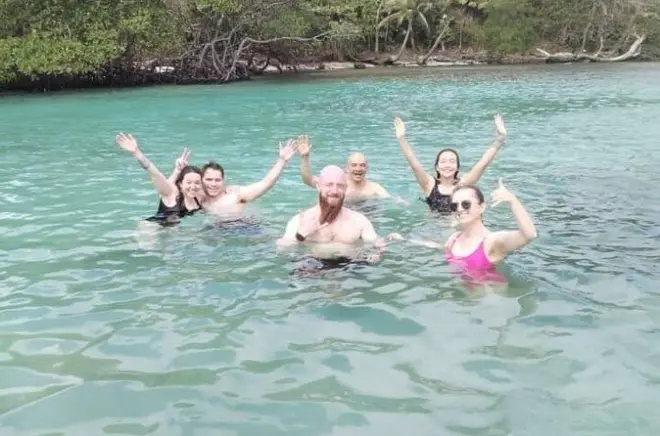 Mamey Island Tour: Caribbean Beach & Natural Pool Experience