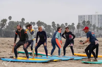 Group Surf Lesson in Santa Monica: Learn to Ride Waves