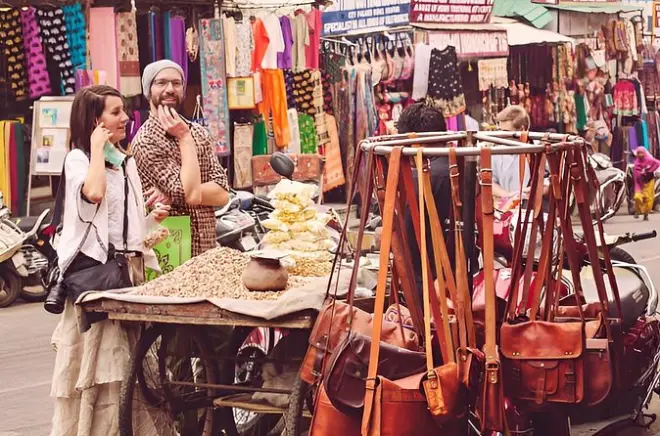 Tour privado de compras em Udaipur com traslado