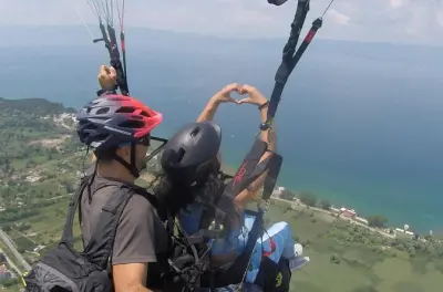 Tandem Paragliding Above Ohrid: 10–20 Min Flight