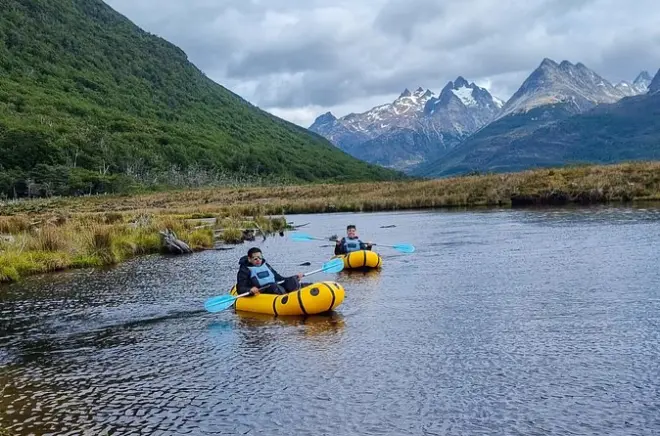 Packrafting the Olivia River: Andes trek and row combo