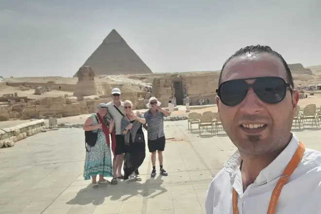 Alexandrie vers pyramides de Gizeh et musée égyptien : Visite privée