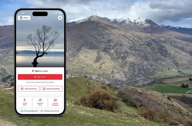 Da Wānaka a Queenstown: Guida audio della Crown Range alta strada