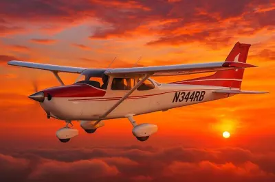Vuelo privado en avión sobre el lago Ypacaraí, Asunción