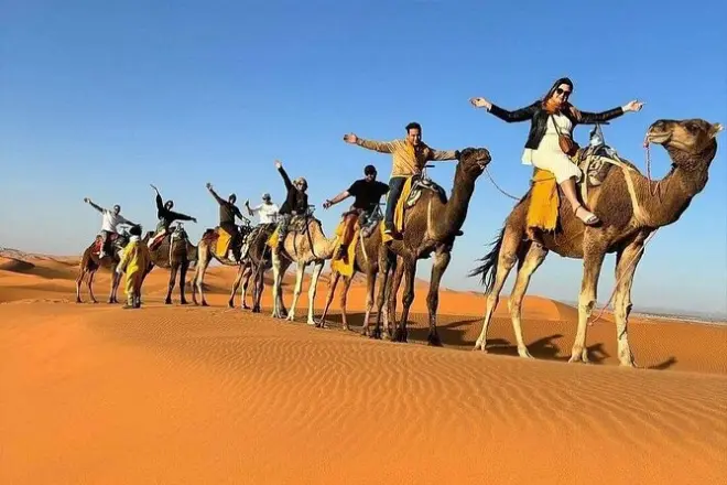 2-Day Merzouga Desert Camp with Camel Trekking and Erg Chebbi