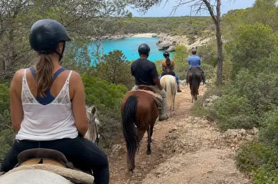 Horseback Riding in Menorca: Camí de Cavalls to Cala Mitjana