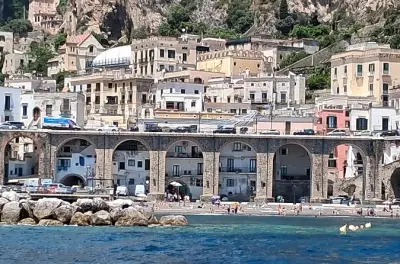 Costa de Amalfi: Maiori, Positano e paradas para banho de barco