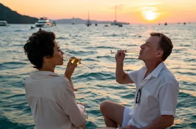 Schnorcheln an der Amalfiküste bei Sonnenuntergang mit Prosecco