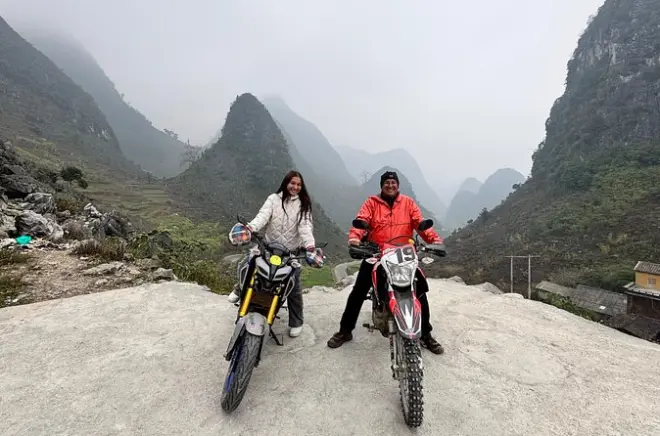Ha Giang Loop 3-Tage-Motorradtour: Private Bergfahrt