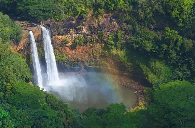 Cascate e cibo locale a Kauai est: Tour privato