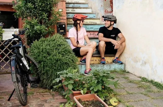 Montecatini Terme en e-bike con avistamiento en Padule di Fucecchio