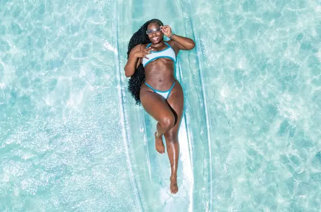 Photoshoot kayak transparent en Jamaïque : Photos aériennes et sous-marines