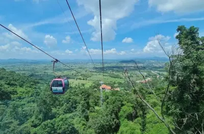 Phan Thiet e montanha Ta Cu: Teleférico até o Buda