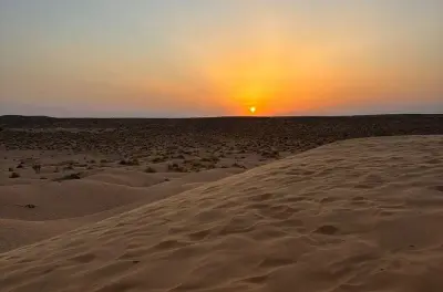 Desert excursion to Ksar Ghilane from Djerba: Sahara sunset