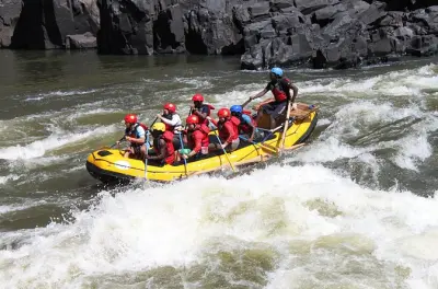 Livingstone Zambezi Whitewater Rafting & White Rhino Safari