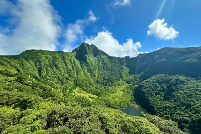 Ascenso al volcán Mount Liamuiga en St Kitts con guía experto