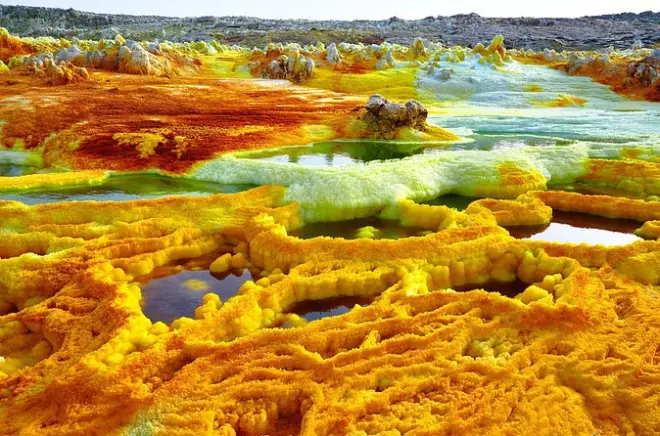 Danakil Depression 3-day tour: Erta Ale lava & Dallol salt flats