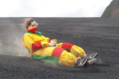 Cerro Negro : Randonnée et glisse sur un volcan actif