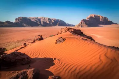 Wadi Rum private Tour ab Petra: 4x4 Wüstenerkundung
