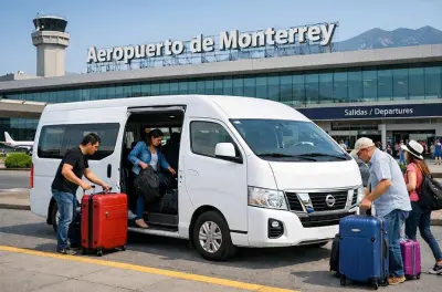 Transfer aeroporto Monterrey: Minivan 10 posti con autista