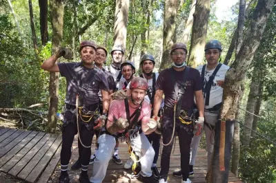 Tyrolienne dans la forêt de Tsitsikamma depuis Port Elizabeth