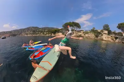 Snorkeling in Villefranche-sur-Mer: Paddle and electric bike