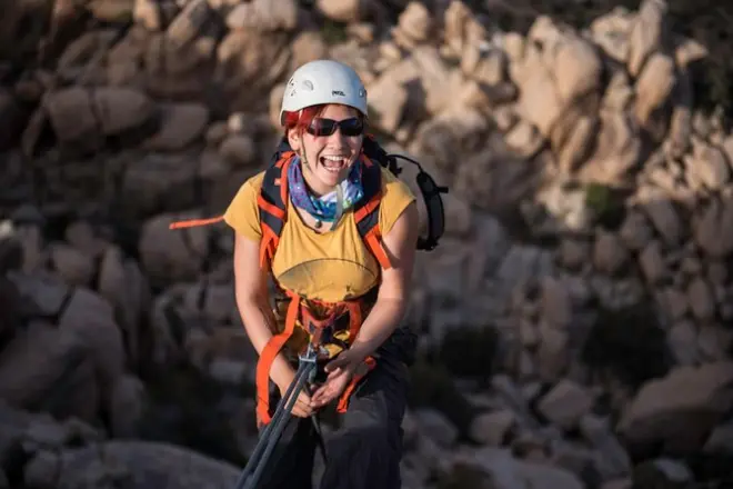 Rappel no parque nacional Joshua Tree: Aventura guiada de 6 horas