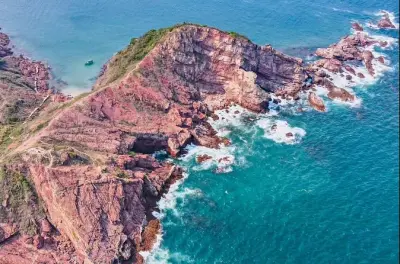 Hong Kong geoparc : Excursion entre îles, roches rouges et fossiles