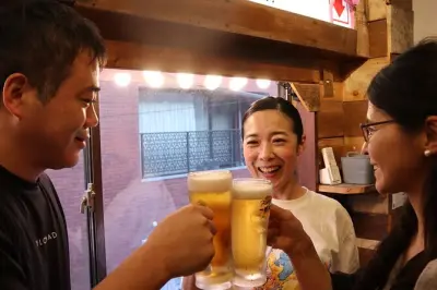 Bar hopping dans le quartier Noge à Yokohama : Guide privé, 3 arrêts