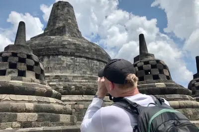 Borobudur, Merapi e Prambanan: Tour privado saindo de Yogyakarta