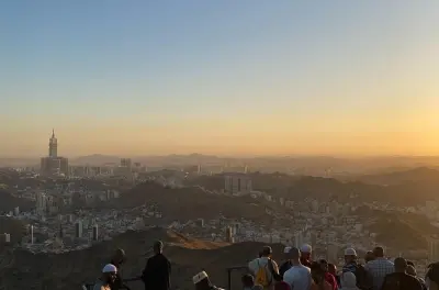 Sítios islâmicos em Makkah: Caverna de Hira e monte Arafat