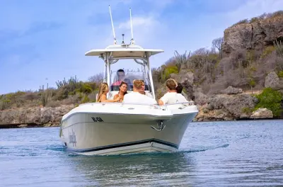 Snorkeling à Curaçao : Bateau privé de 8,5 m, sites de la côte est