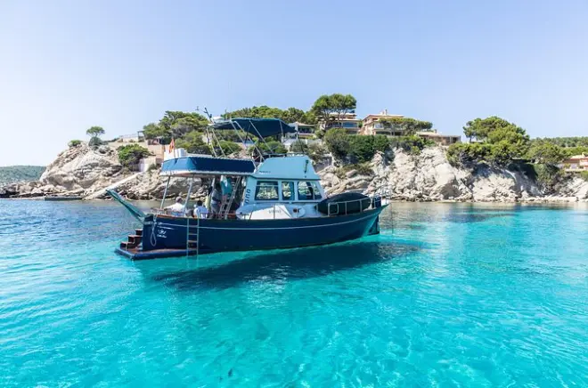 Llaut tradizionale privato da Port d'Andratx, Mallorca
