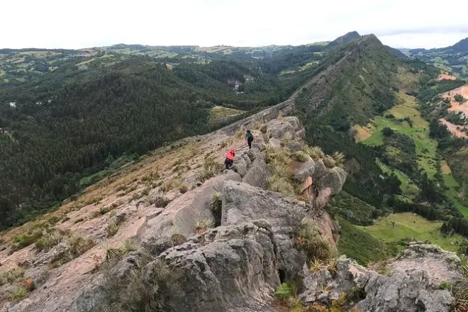 Private Tagestour ab Bogotá zu den Rocky Mountains von Sutatausa