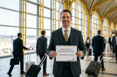 Privater Flughafentransfer Washington DC zum Hotel