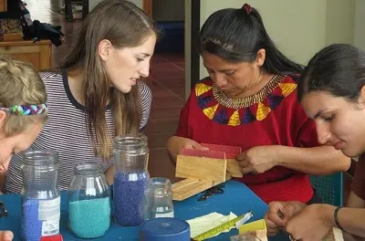Beading class in Panajachel: Make Mayan friendship bracelets