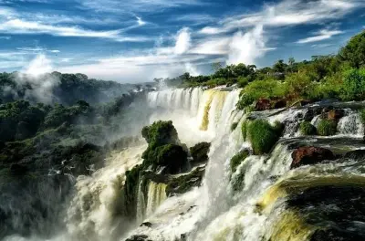 Iguazu Falls lado brasileiro com guia privado: Saltos del Monday