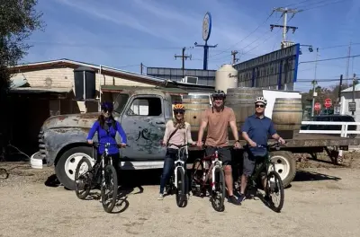 Guadalupe Valley: Fahrrad-Tour zu drei Weingütern mit Weinprobe