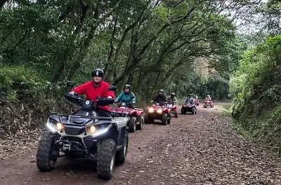 ATV riding near Poás Volcano: Mountain trails with farm visit