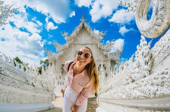 Chiang Rai Tempel und Long Neck Village ab Chiang Mai