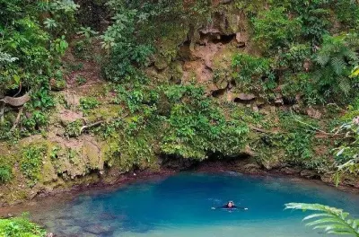 Kayak a San Ignacio tra fiumi sotterranei e il Blue Hole