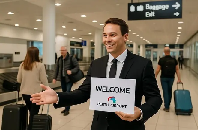 Private Perth Airport Transfer: Meet & Greet, Door-to-Door