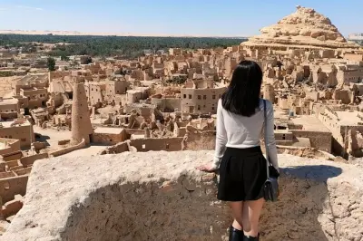 Journée privée à Siwa : Lacs salés et temple de l’oracle