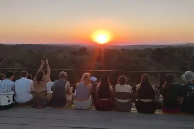 Sunset tour in Tikal from Flores: Temple IV at golden hour