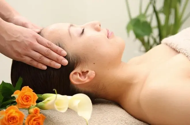 Dry Head Spa in Hiroshima: Firm Pressure Scalp Massage
