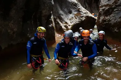 Boí Valley Canyoning: Jumps, Slides & Rappels in Pyrenees