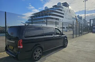 Traslado privado en Mercedes de Heathrow al puerto de Dover