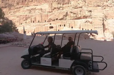 Petra Highlights mit Golfwagen: Abholung im Hotel & Lokaler Guide