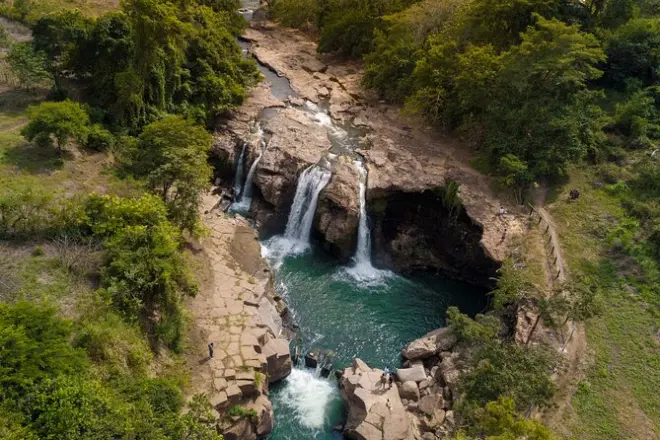 ATV Riding to Malacatiupán Hot Springs: Thermal Waterfall