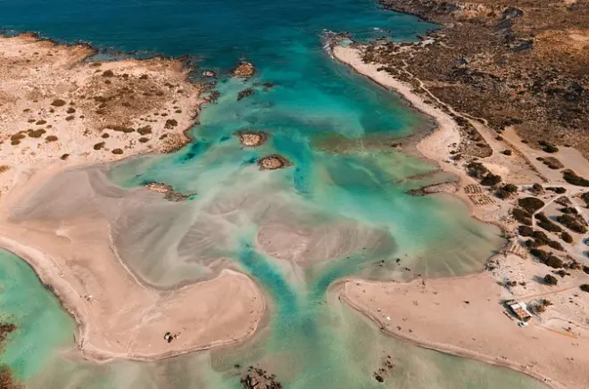 Tour alle spiagge di Elafonisi da Chania: Sabbia rosa e Falassarna